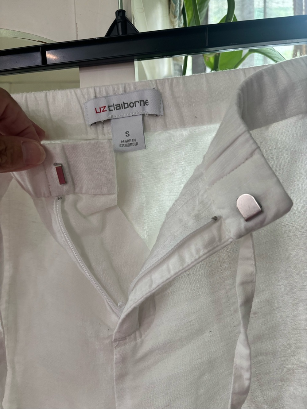 Liz Claiborne White Women's Trousers
